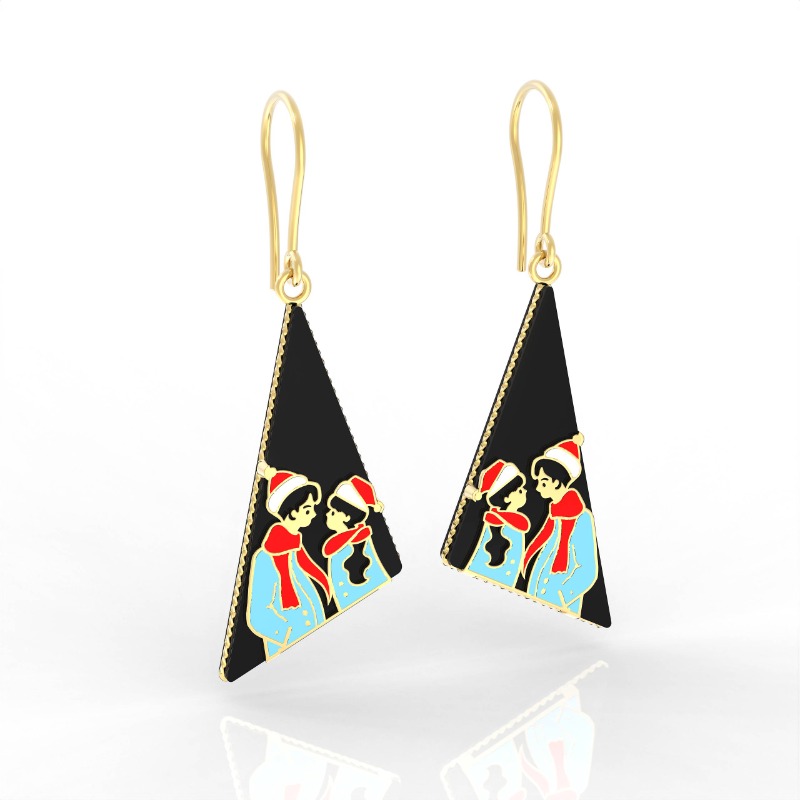 Christmas Lovers Earrings